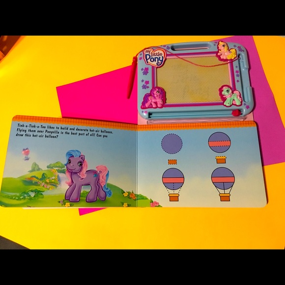 MY LITTLE PONY Draw With Ponies NWT Book & PAD - Picture 12 of 16